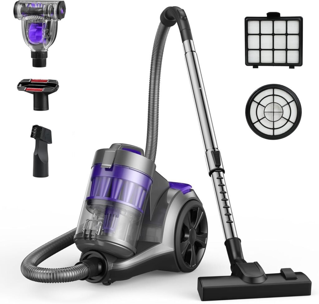 Aspiron Canister Vacuum Cleaner: Your Ultimate Solution for Pet Hair and Allergens!
