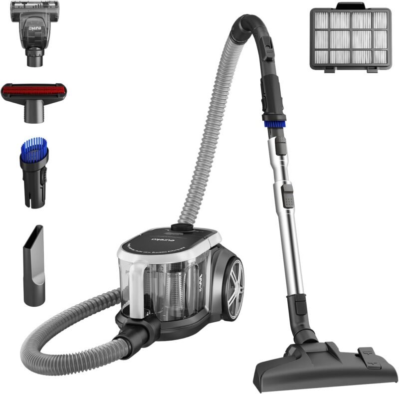 Effortless Cleaning: Eureka Bagless Canister Vacuum Cleaner Reviewed!