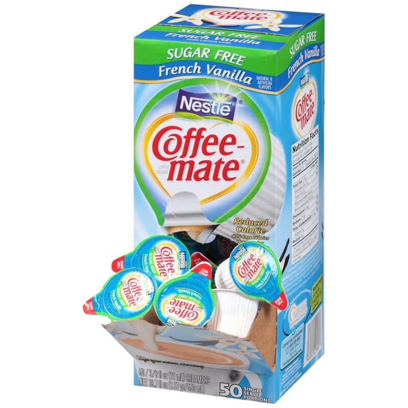 Elevate Your Brew: A Review of Sugar Free French Vanilla Coffee Mate Creamer Singles