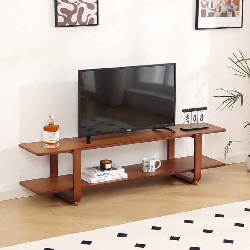 Elevate Your Space: The Tiita Bamboo TV Stand Reviewed!