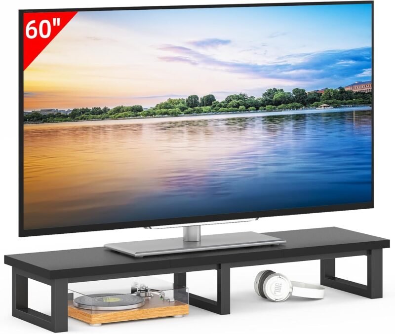 Elevate Your Viewing Experience: Review of the 45" Large TV Riser for Home and Office