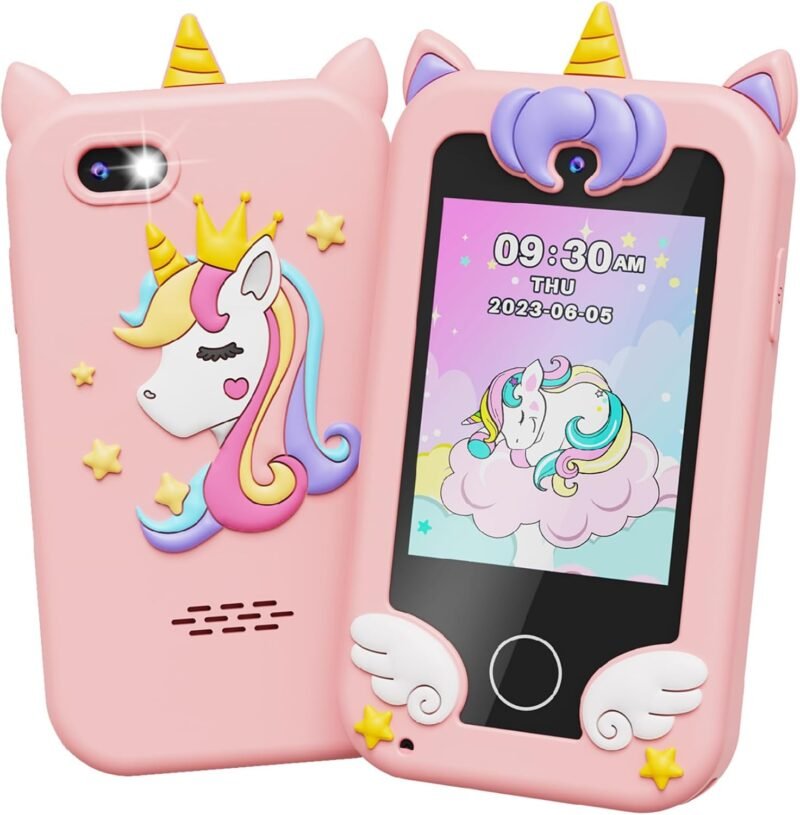 Explore the Magic: UCIDCI Unicorn Kids Smart Phone - The Perfect Toddler Toy!