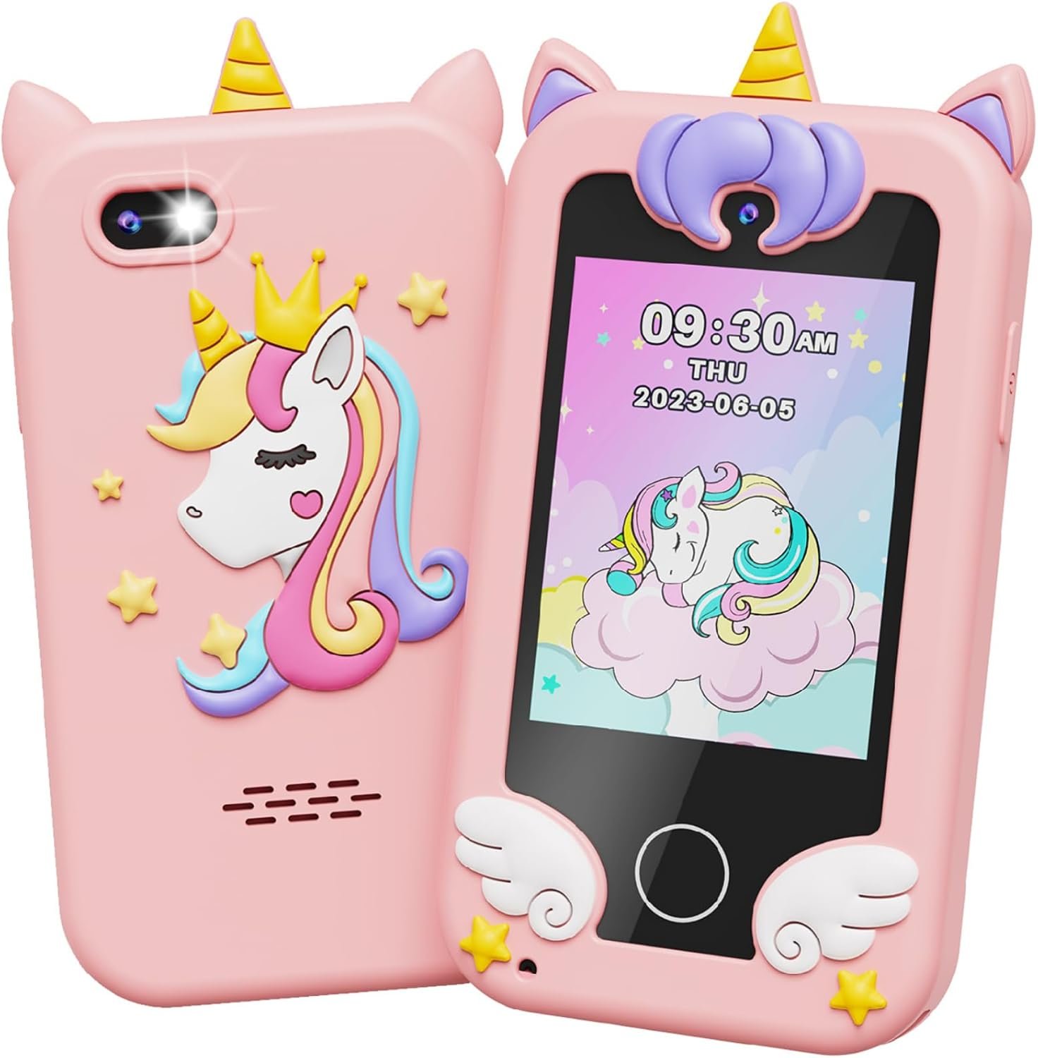 Explore the Magic: UCIDCI Unicorn Kids Smart Phone - The Perfect Toddler Toy!