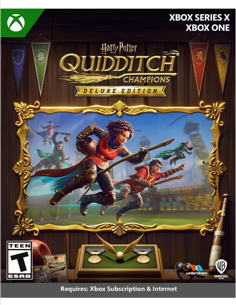 Fly High with Harry Potter: Quidditch Champions Deluxe Edition on Xbox Series X - A Must-Play!