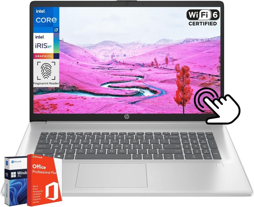 HP 17" Touchscreen Business Laptop Review: Power & Performance at Your Fingertips