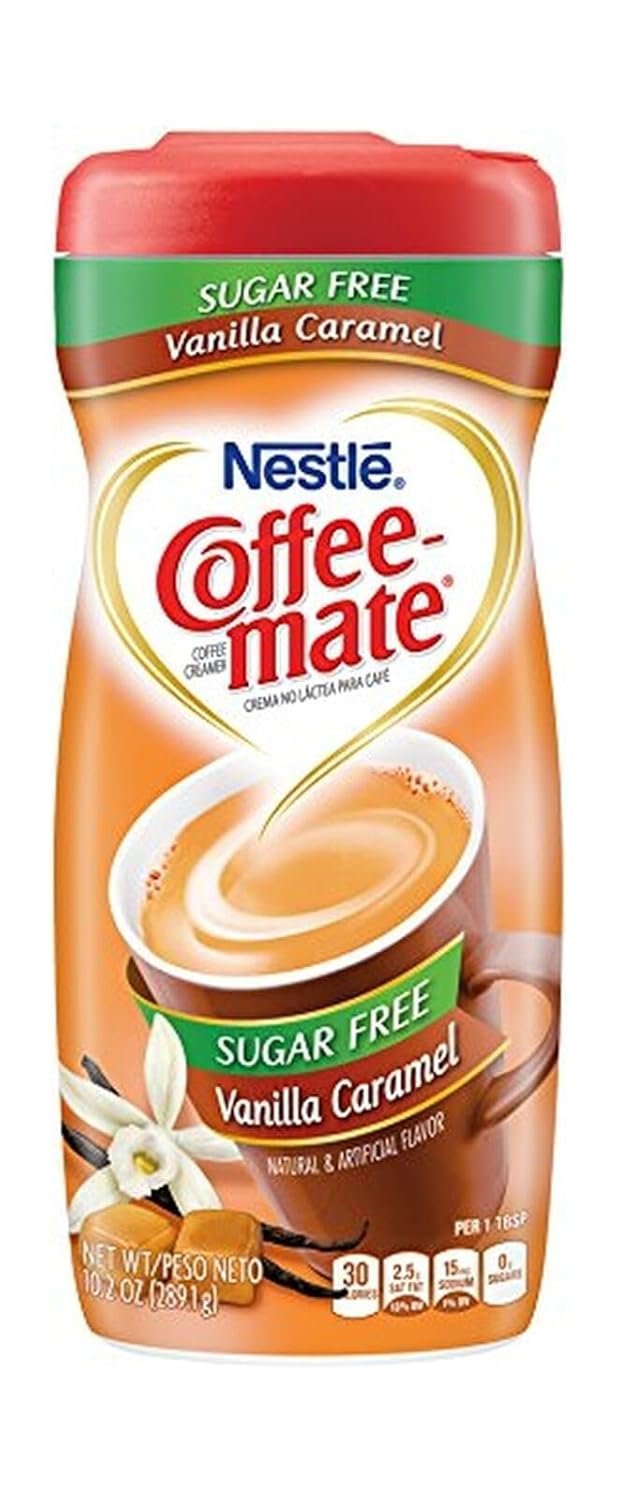 Indulge Guilt-Free: Reviews on COFFEE-MATE Vanilla Caramel Sugar Free Creamer