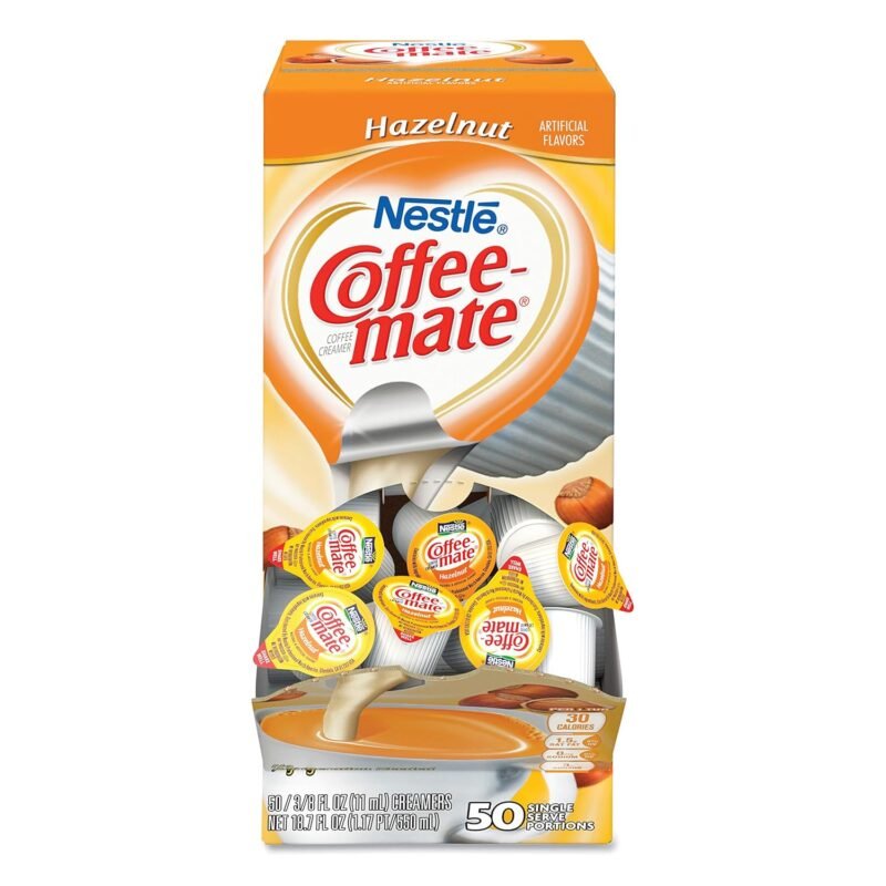 Indulge in Creamy Bliss: Coffee-mate Hazelnut Liquid Creamer Singles Review