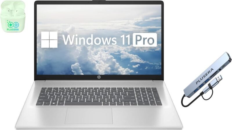 Maximize Productivity: HP 17.3" FHD Laptop Review for Business and Students