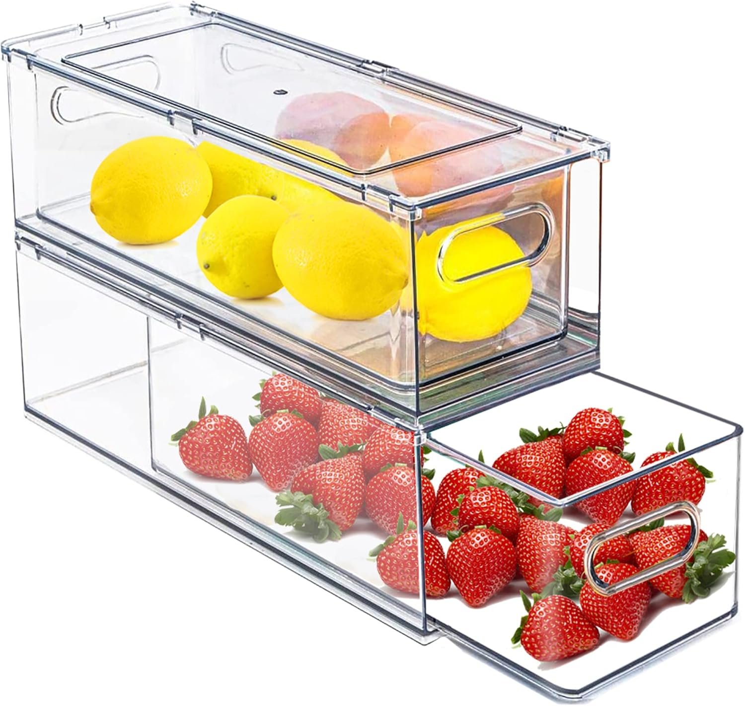 Maximize Your Space: Review of the 2 Pack Fridge Organizers with Pull-Out Drawers!