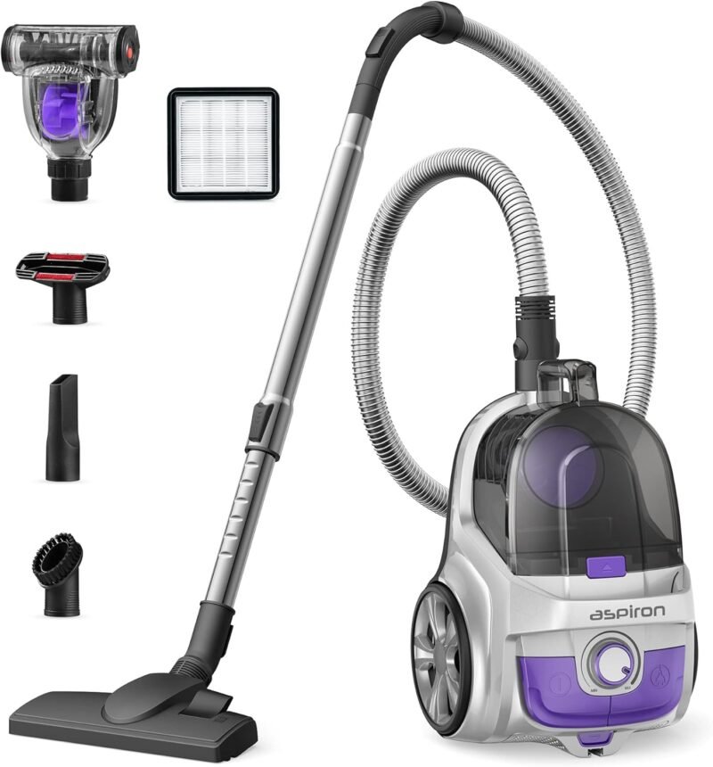 Powerful Cleaning Made Easy: Review of the Aspiron Canister Vacuum Cleaner