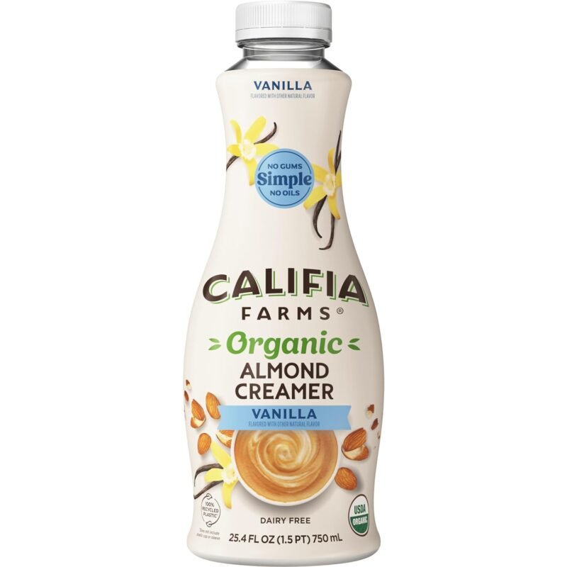 Revitalize Your Coffee: Califia Farms Organic Vanilla Almond Milk Creamer Review