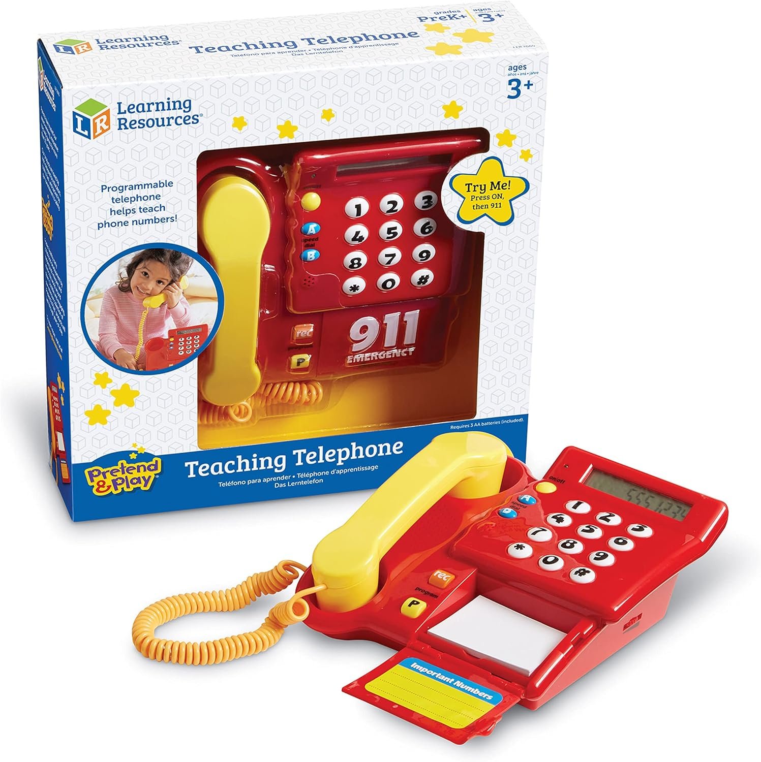 Ring, Ring! Discover the Fun and Learning with the Teaching Telephone for Toddlers