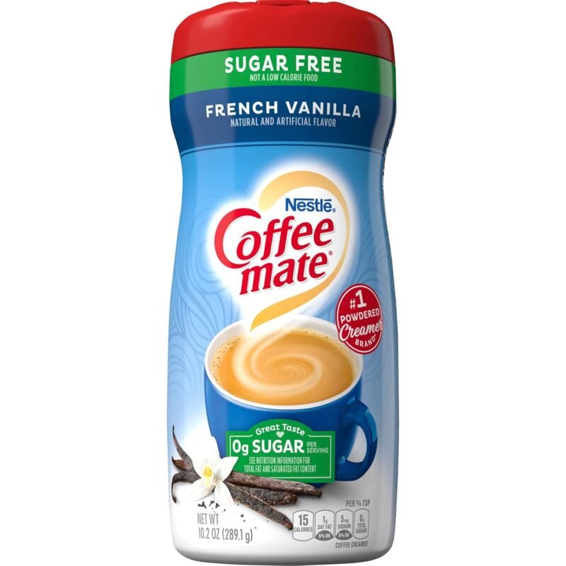 Transform Your Coffee with Nestle's Sugar Free French Vanilla Creamer!