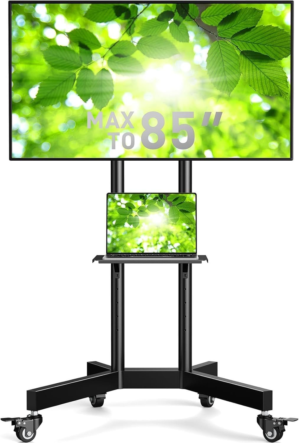 Ultimate Mobility: Perlegear Rolling TV Stand Review for All Screen Sizes