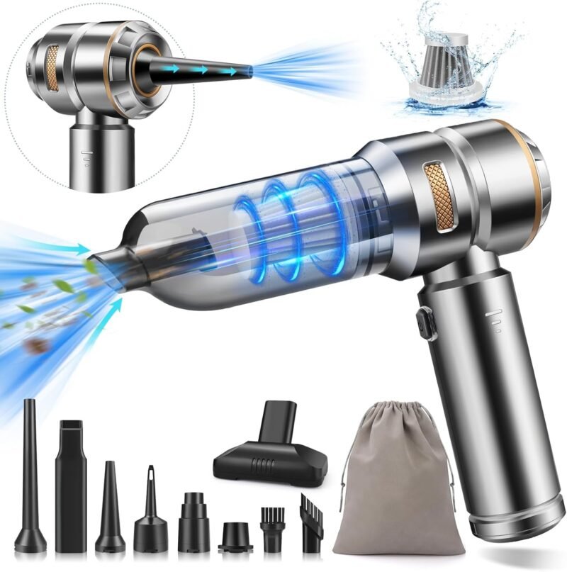 Unleash Cleanliness: The Ultimate Mini Car Vacuum Cleaner Review!