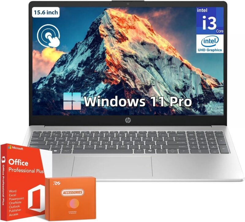 Unleash Productivity: HP 2025 15.6" Touchscreen Laptop Review & Buying Guide