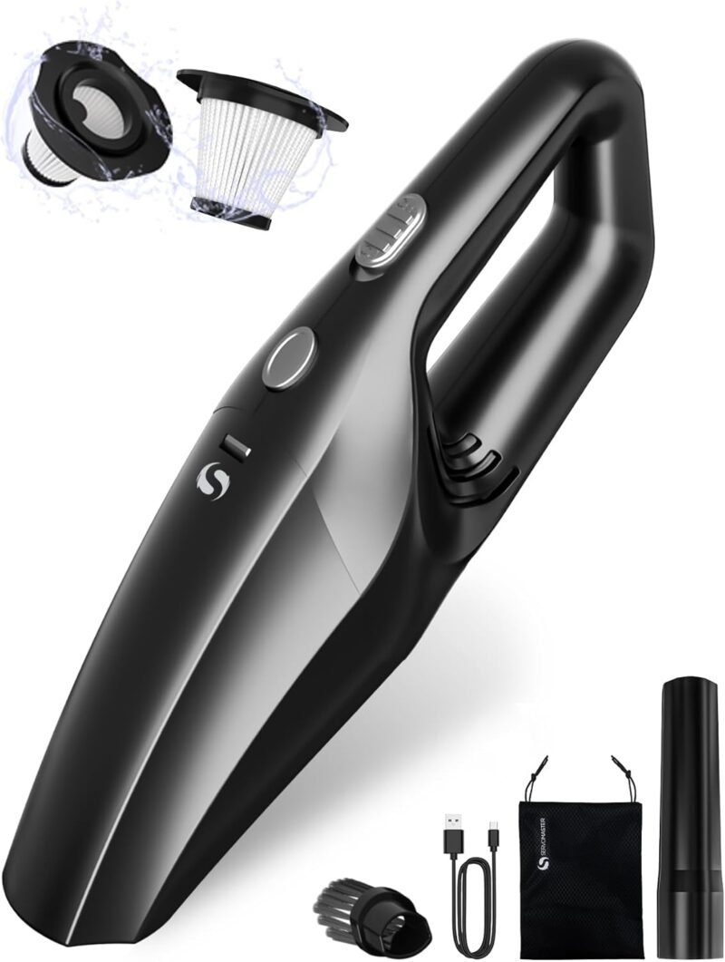 Unleash the Power: A Review of the 9000Pa Cordless Handheld Vacuum for Your Car!
