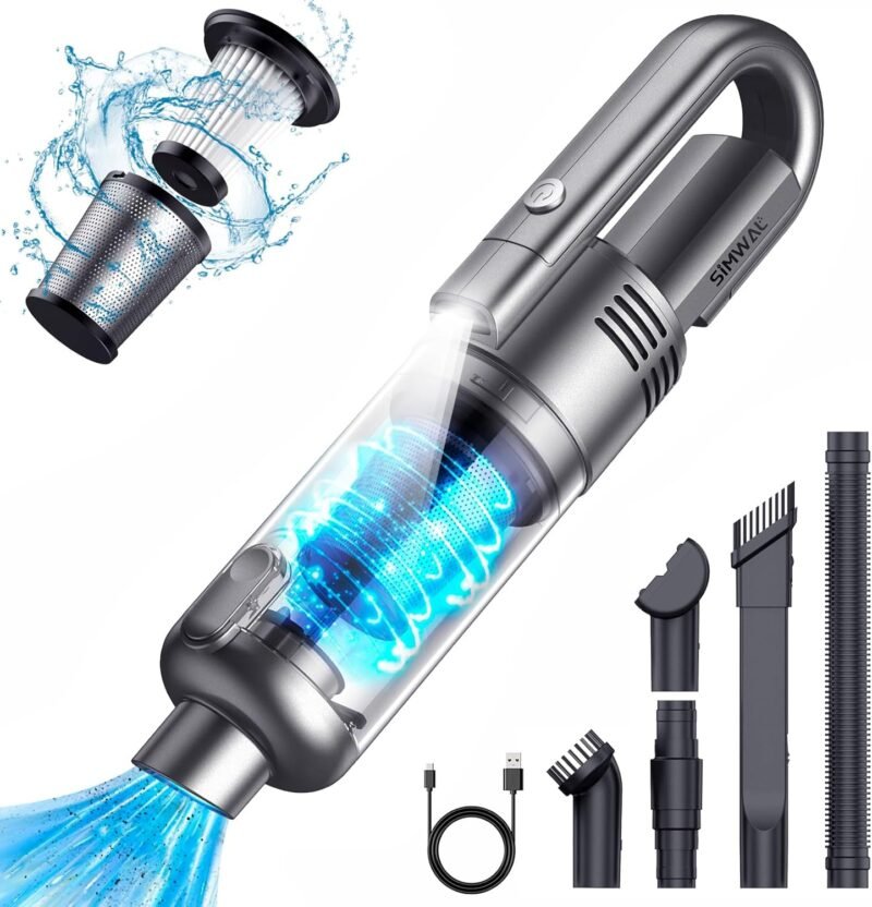 Unleash the Power: Review of the Cordless Handheld Car Vacuum Cleaner with 9500PA Suction!