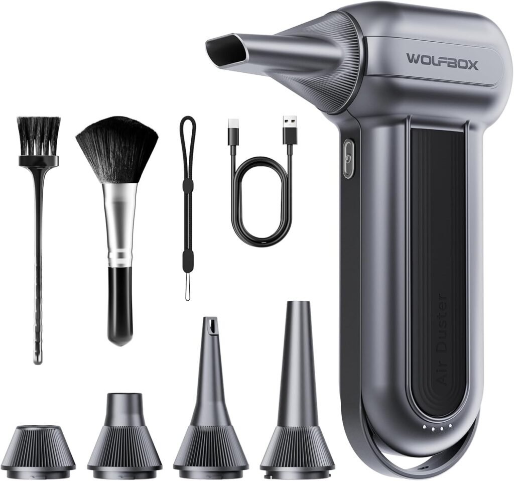 Unleash the Power: WOLFBOX MF100 Electric Air Duster Review