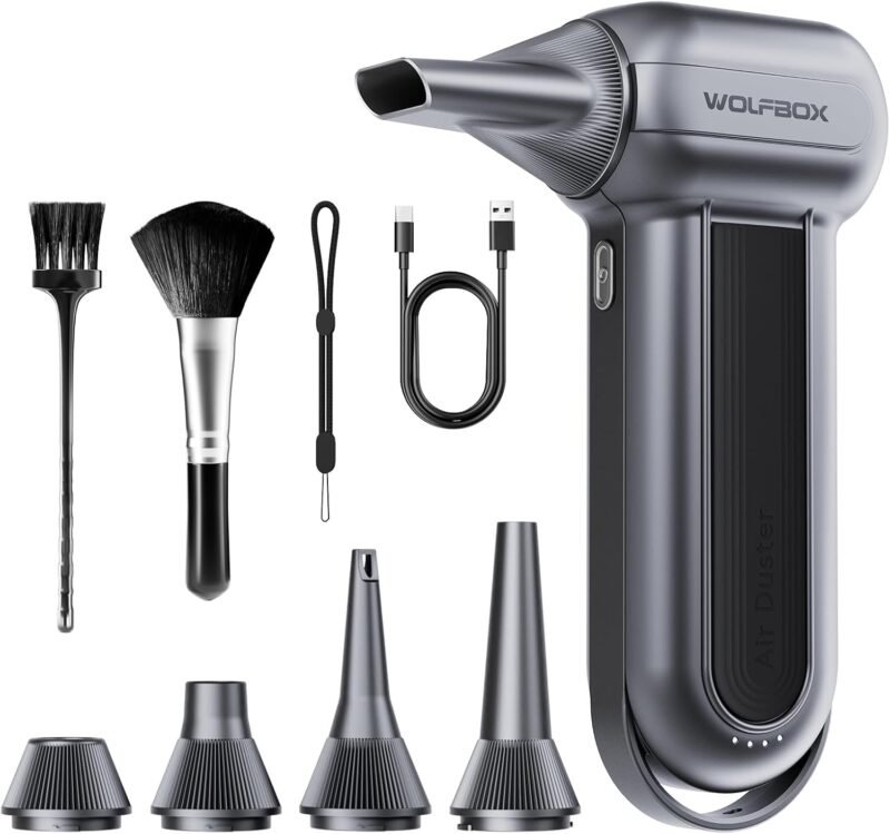 Unleash the Power: WOLFBOX MF100 Electric Air Duster Review
