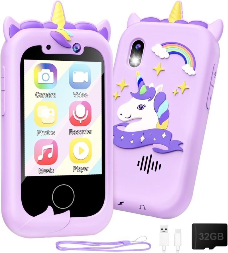 Unlock Fun Learning: The Ultimate Smart Phone Toy for Girls Aged 3-10!