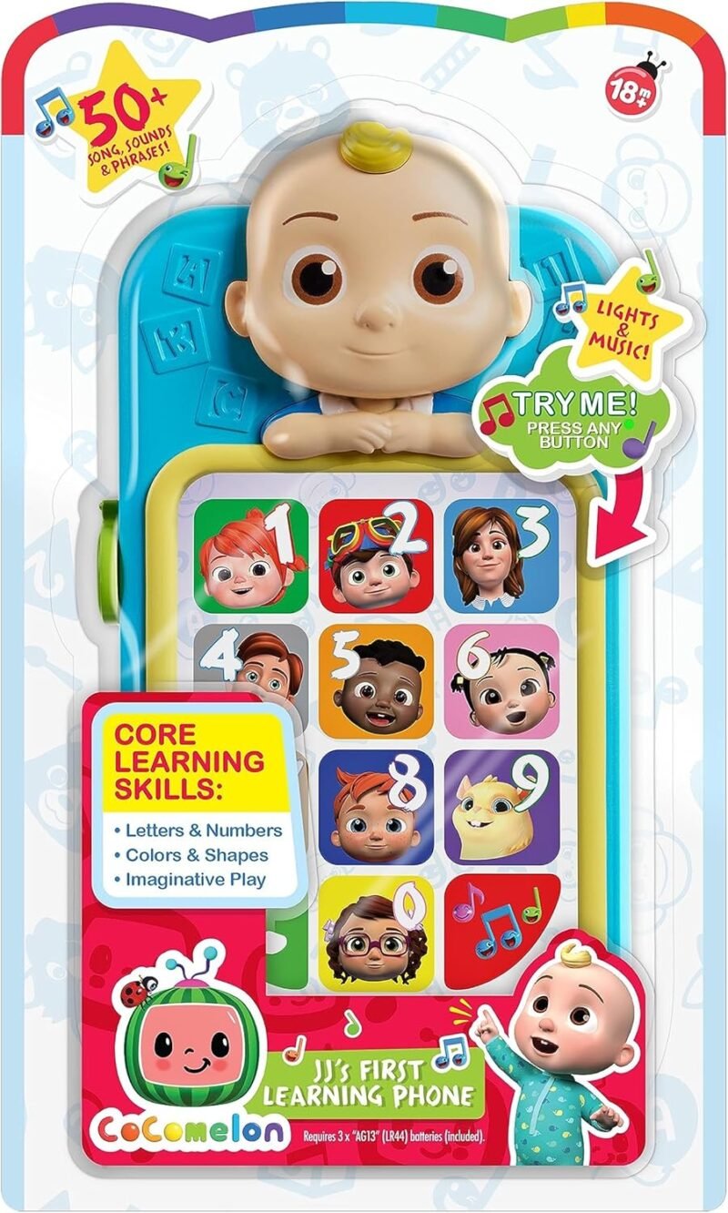 Unlock Learning Fun with CoComelon JJ’s First Learning Toy Phone!