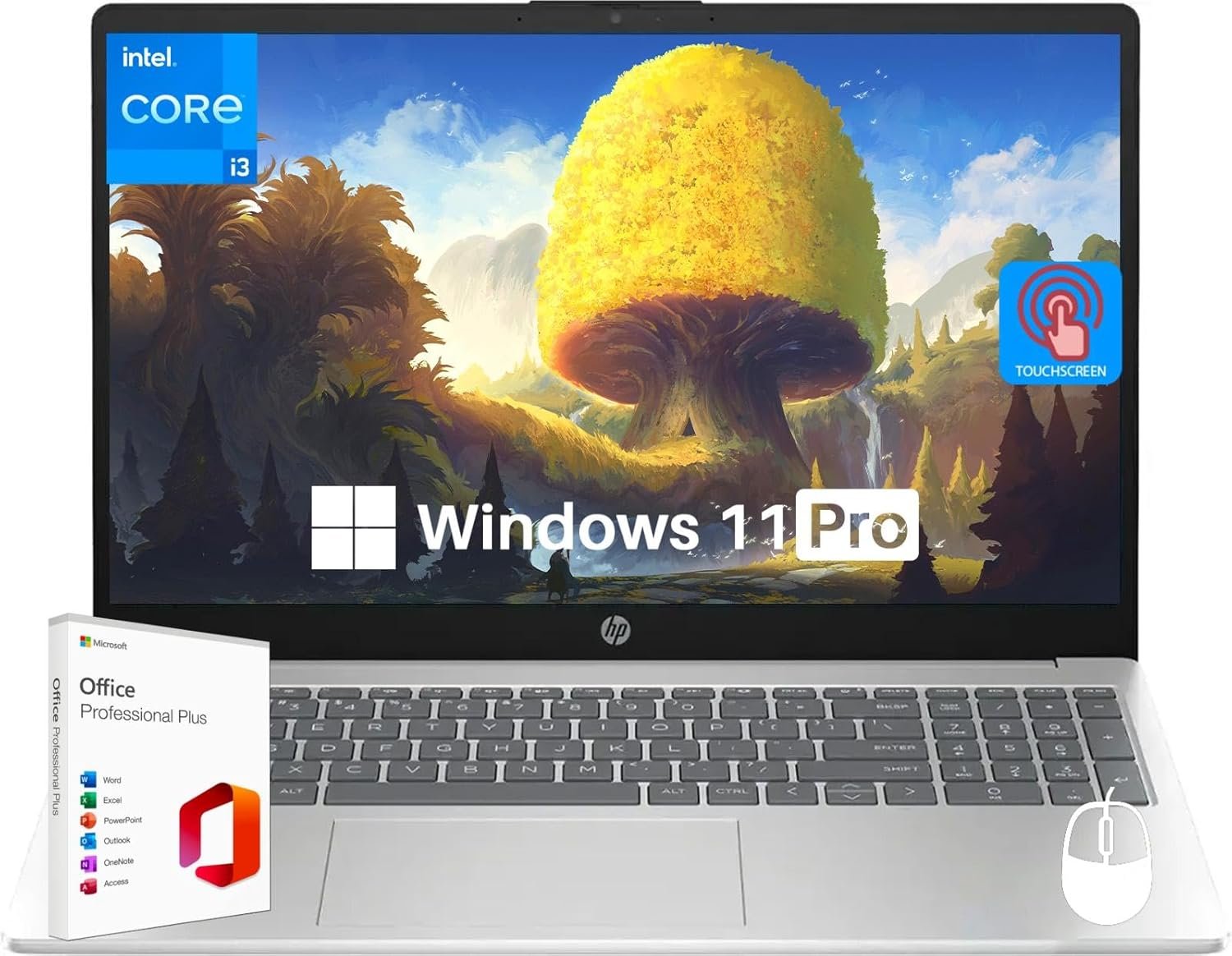 Unlock Power & Productivity: HP 15.6" Touchscreen Laptop Review