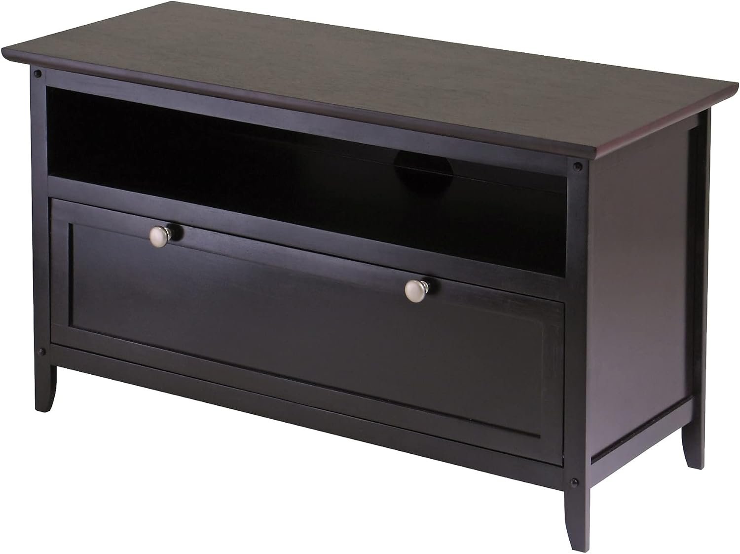 Upgrade Your Living Room: Winsome Zuri Wood TV Stand Review